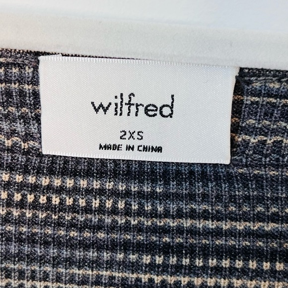 Wilfred, MADE FOR EACH OTHER, Long Sleeve T-shirt, Blue/Grey, Size: 2XS - Picture 3 of 10